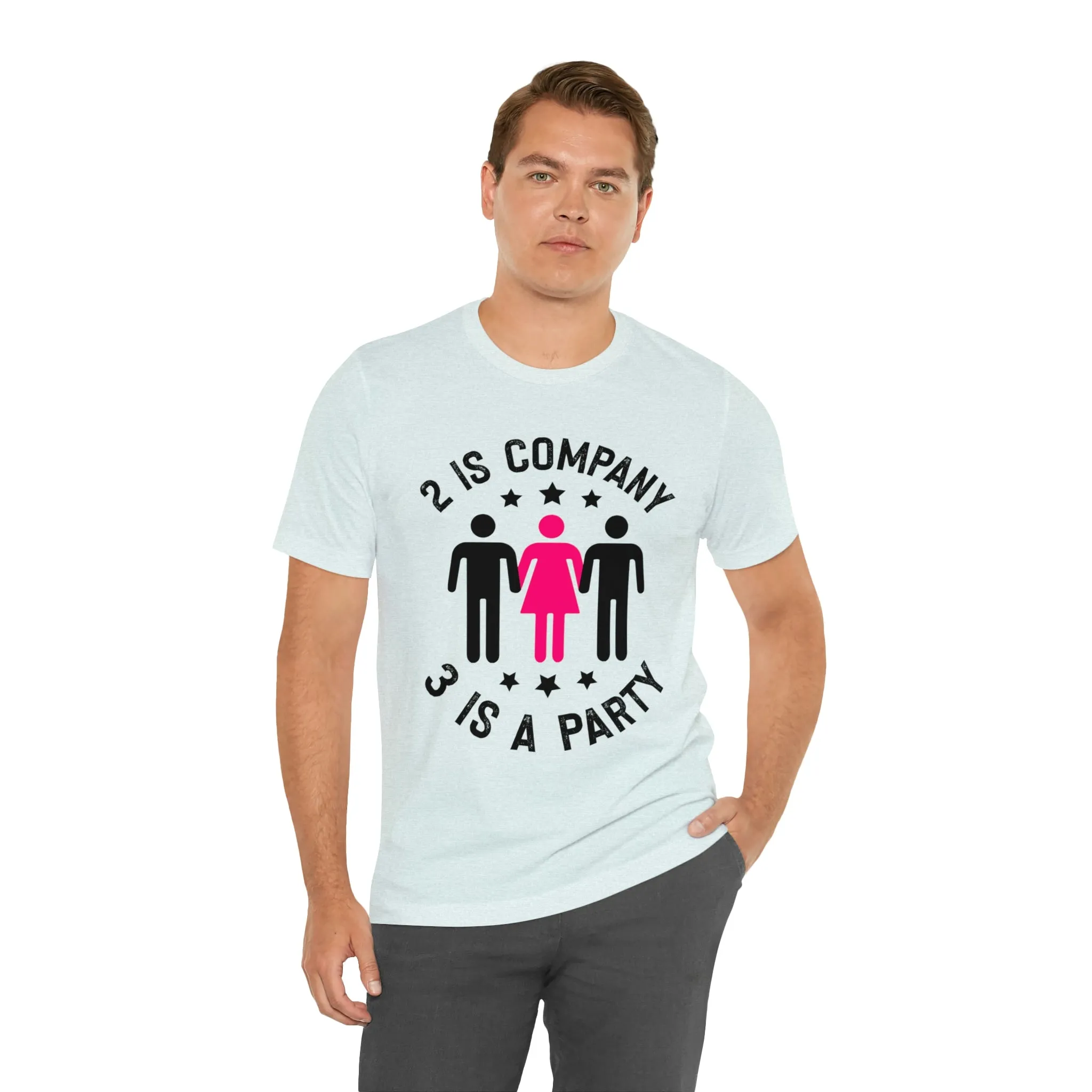 2 is Company Unisex Jersey Short Sleeve Tee