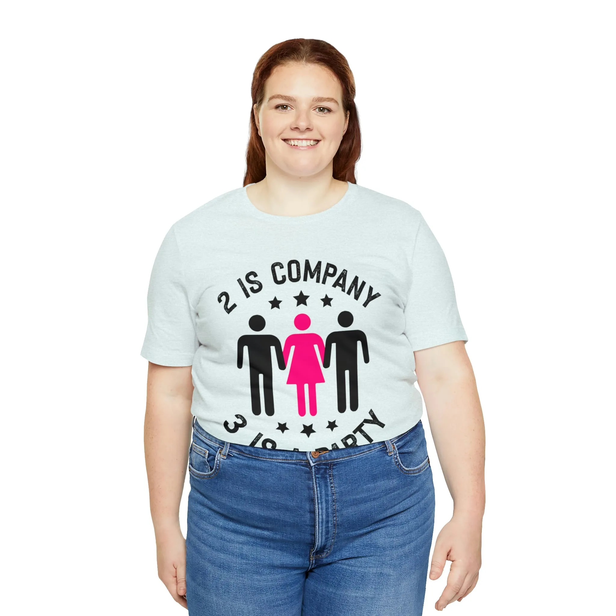 2 is Company Unisex Jersey Short Sleeve Tee