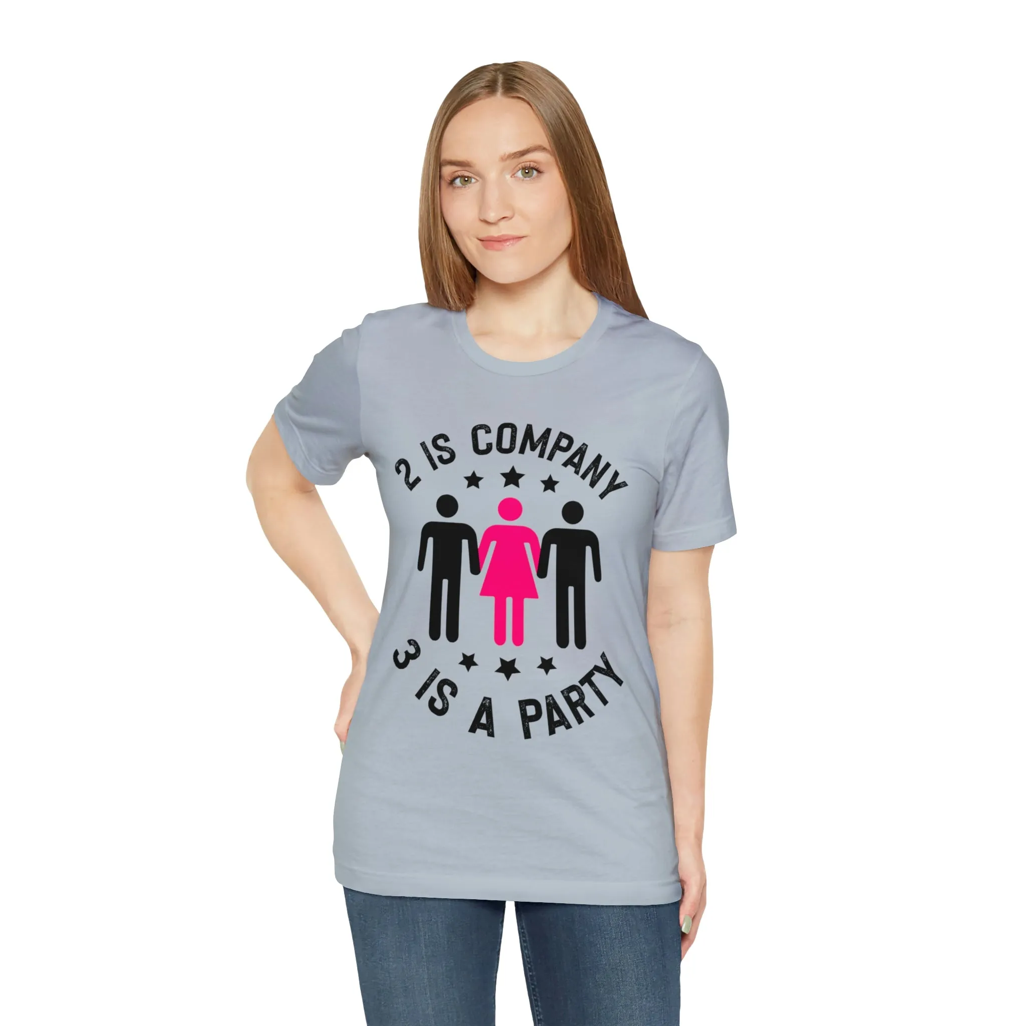 2 is Company Unisex Jersey Short Sleeve Tee