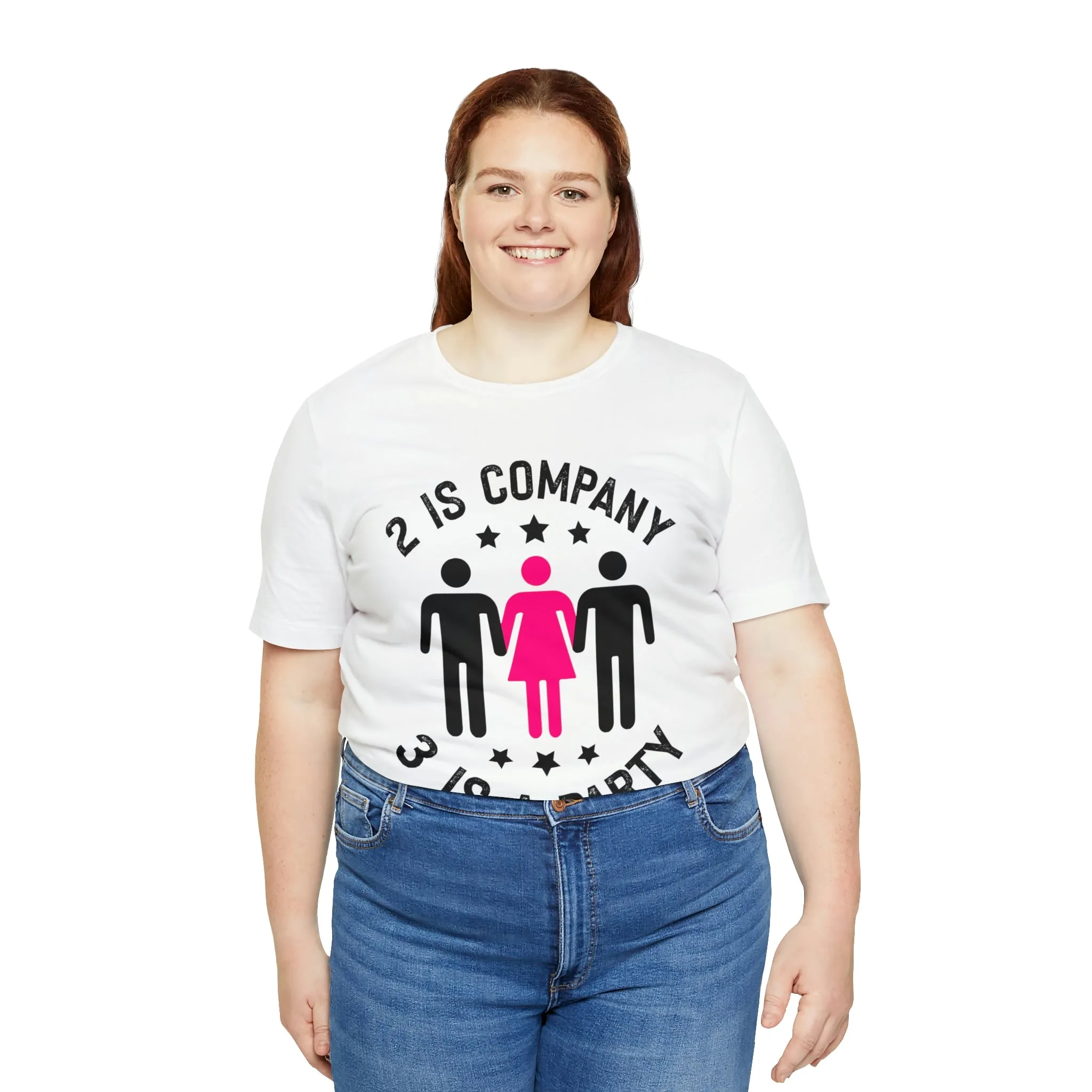 2 is Company Unisex Jersey Short Sleeve Tee