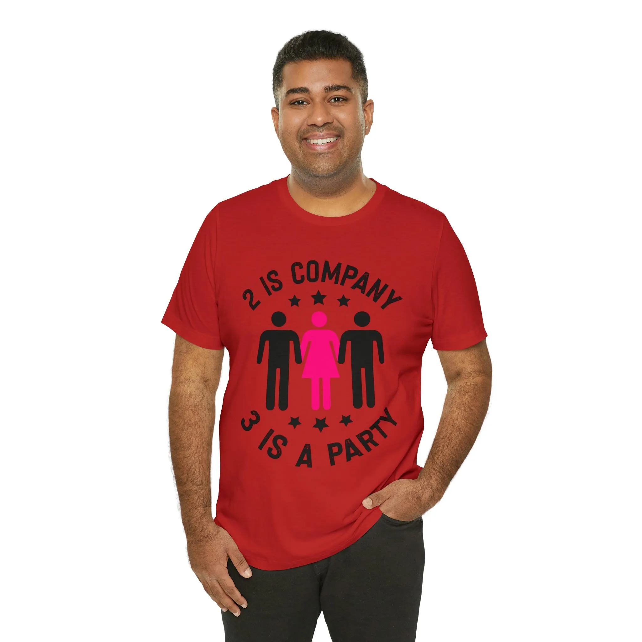 2 is Company Unisex Jersey Short Sleeve Tee