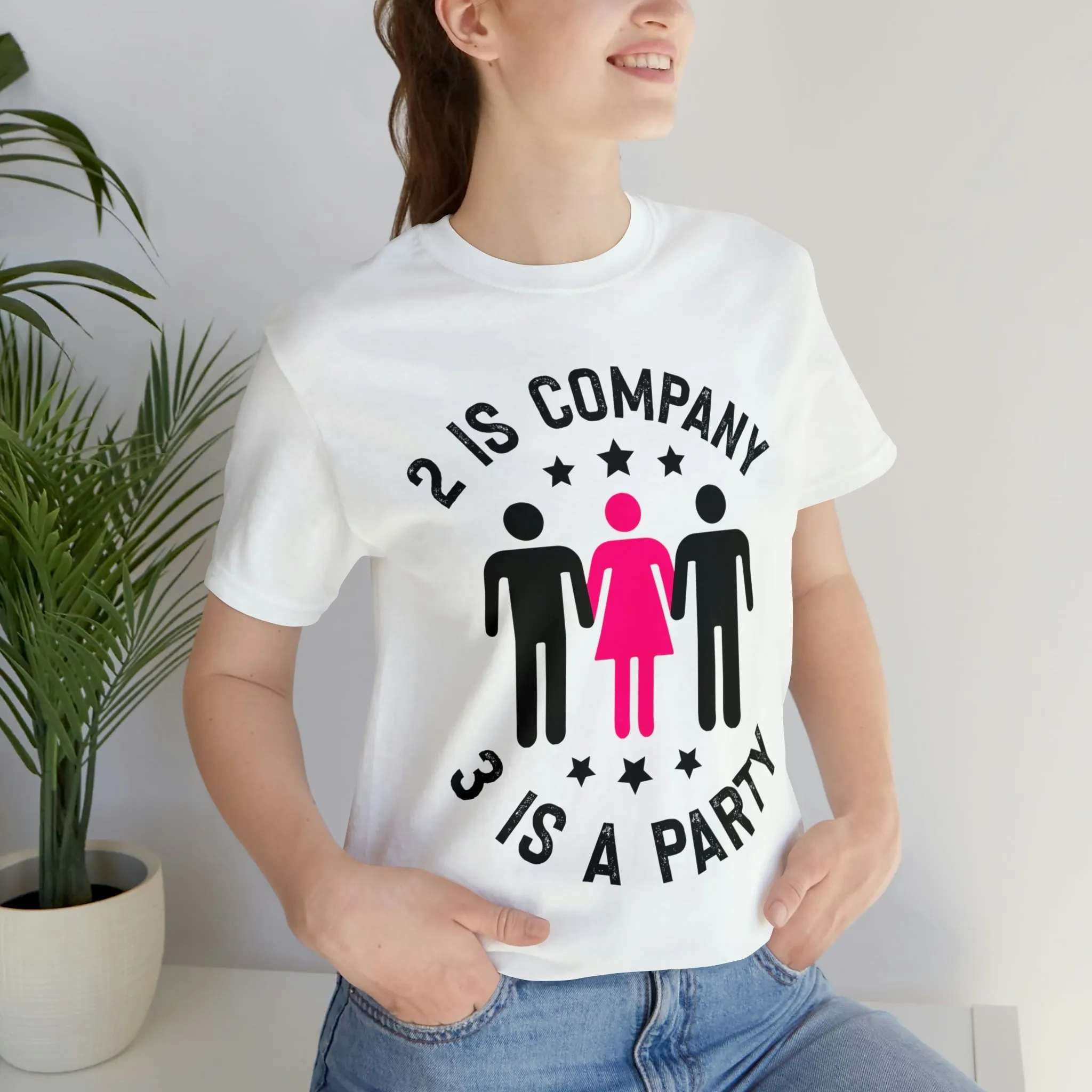 2 is Company Unisex Jersey Short Sleeve Tee