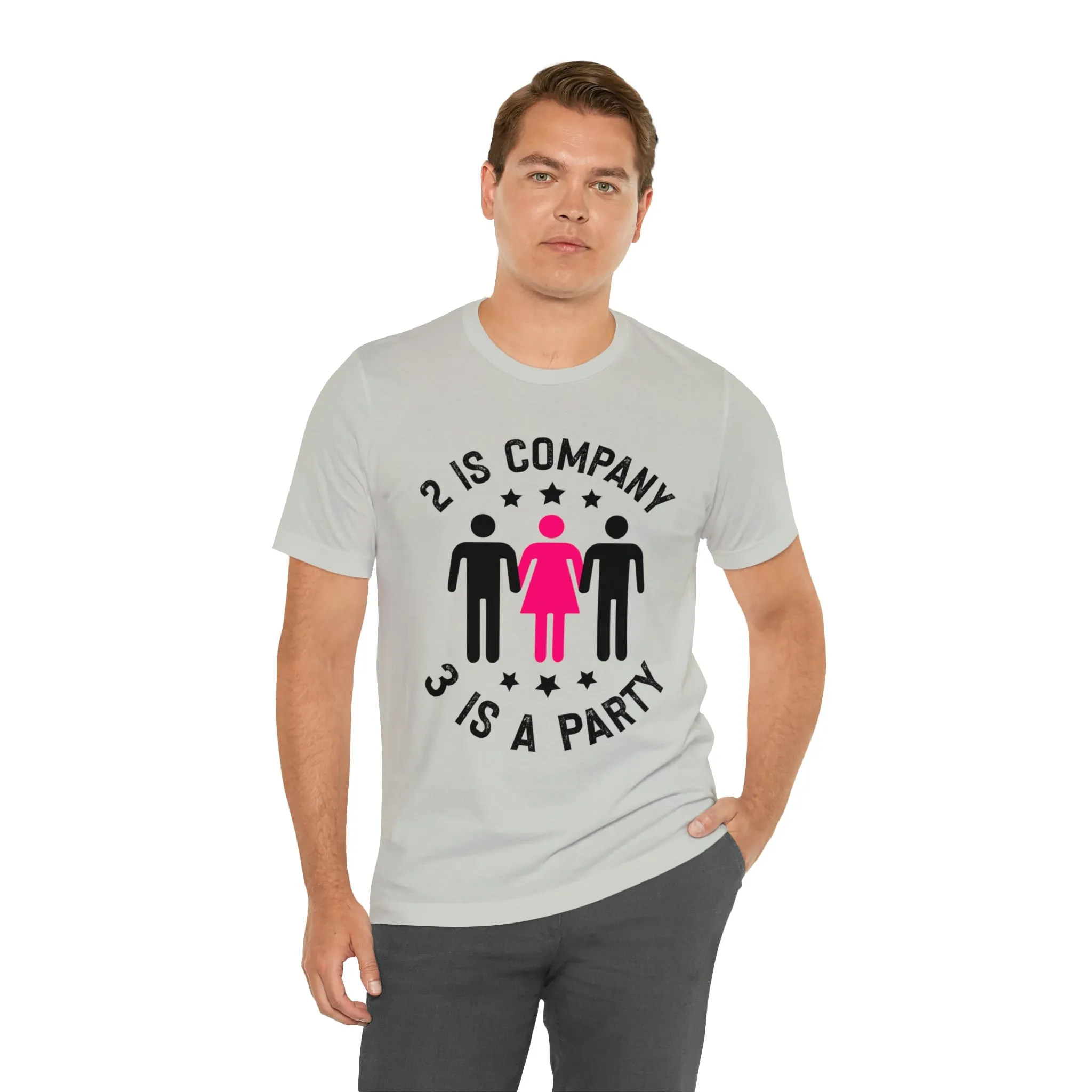 2 is Company Unisex Jersey Short Sleeve Tee