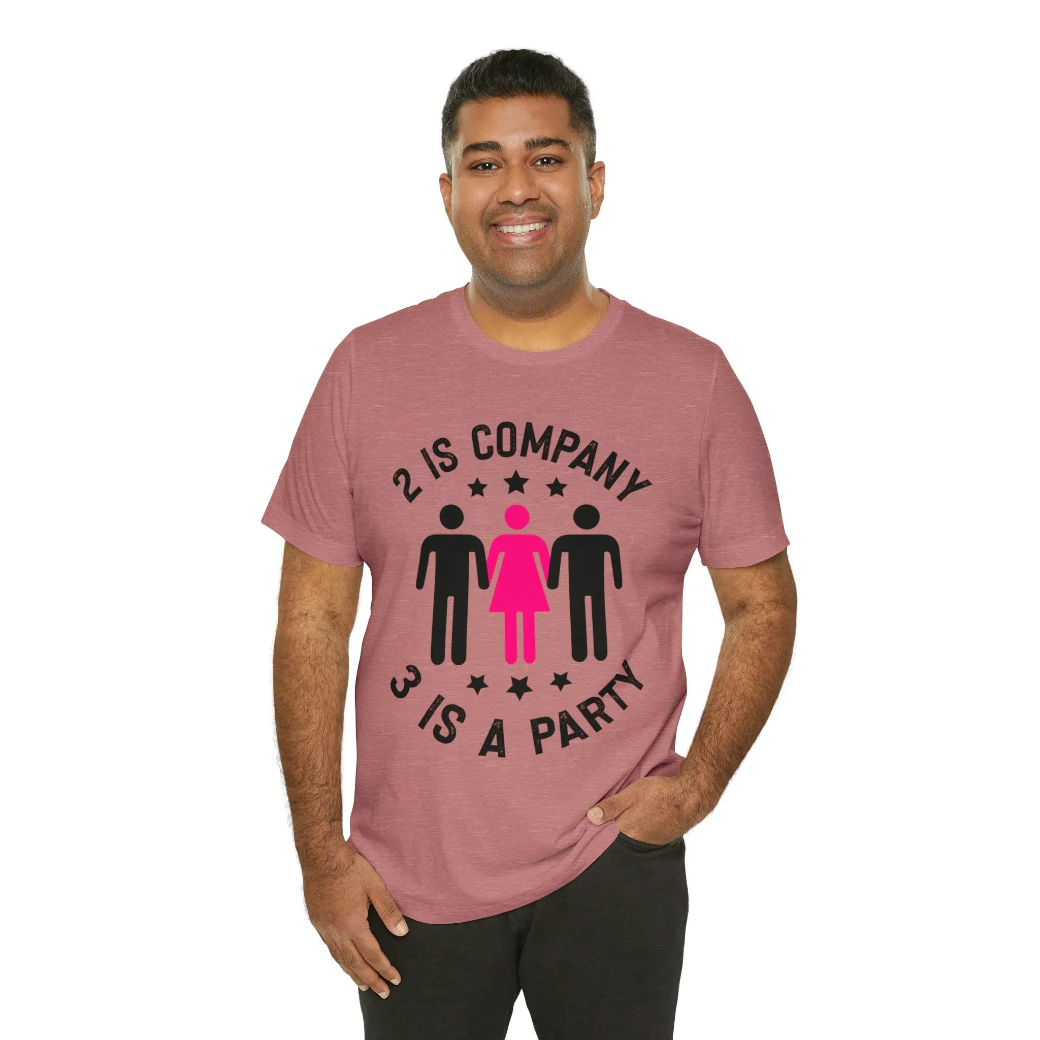 2 is Company Unisex Jersey Short Sleeve Tee