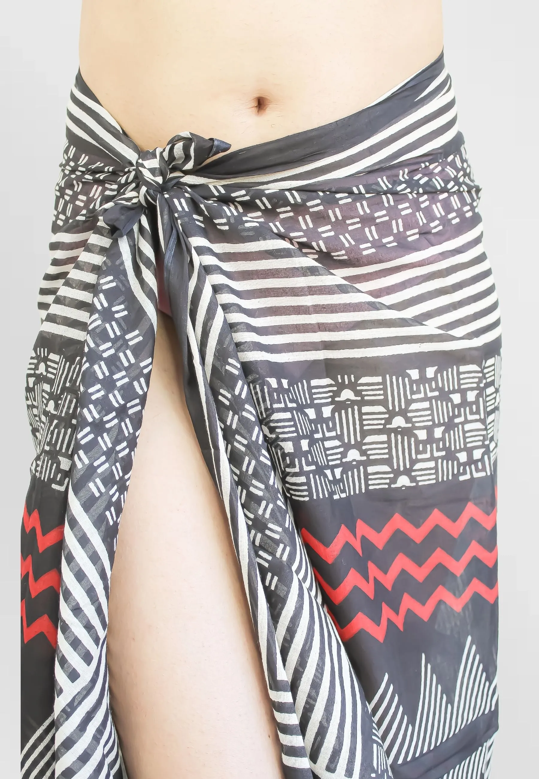 Black Helene Beach Wrap