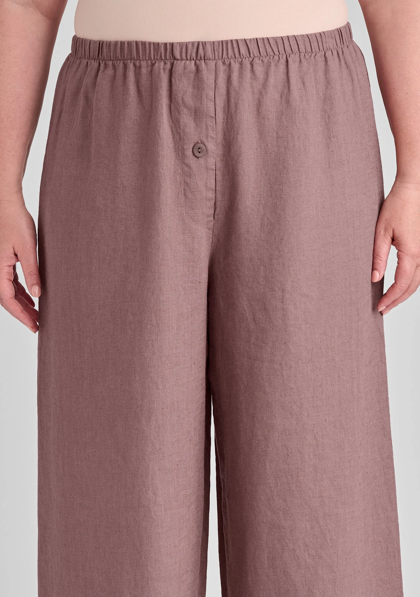 Boxd Down - Full Length Linen Pants - FINAL SALE