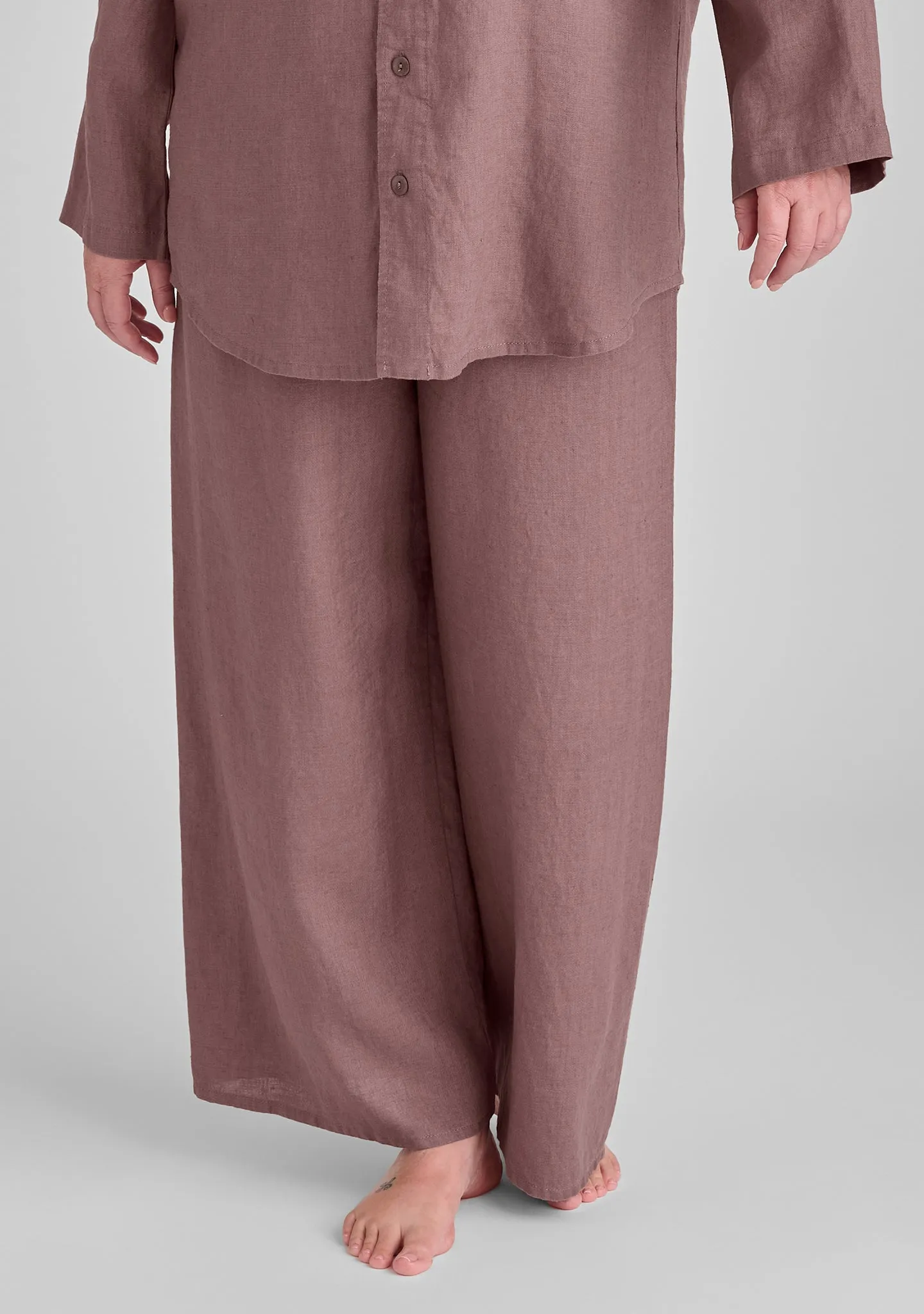 Boxd Down - Full Length Linen Pants - FINAL SALE