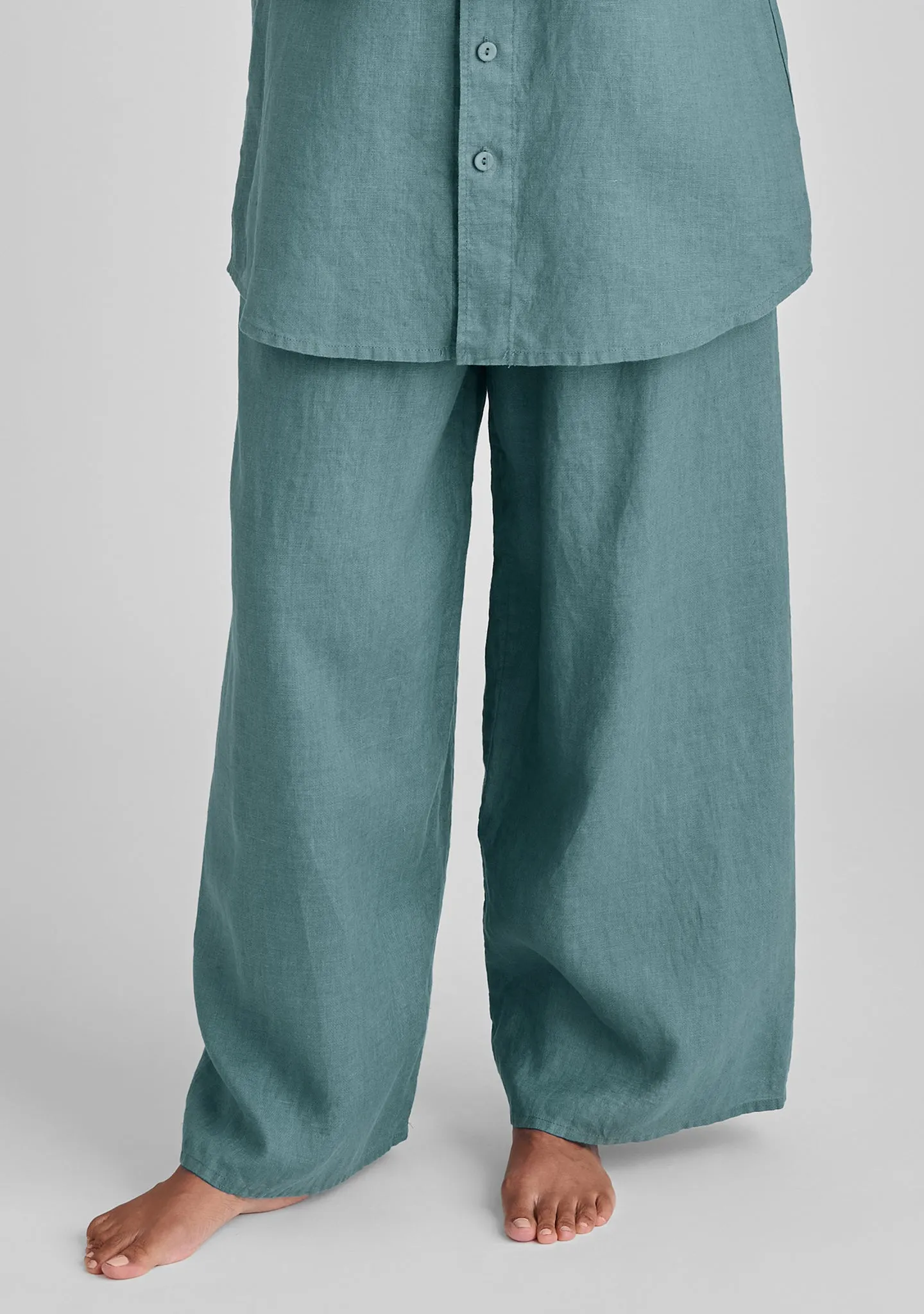 Boxd Down - Full Length Linen Pants - FINAL SALE