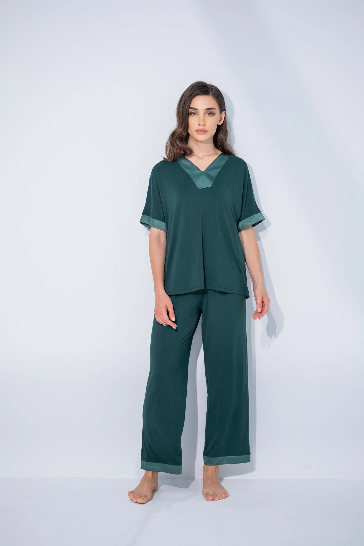 Breeze Pajama set in Forest