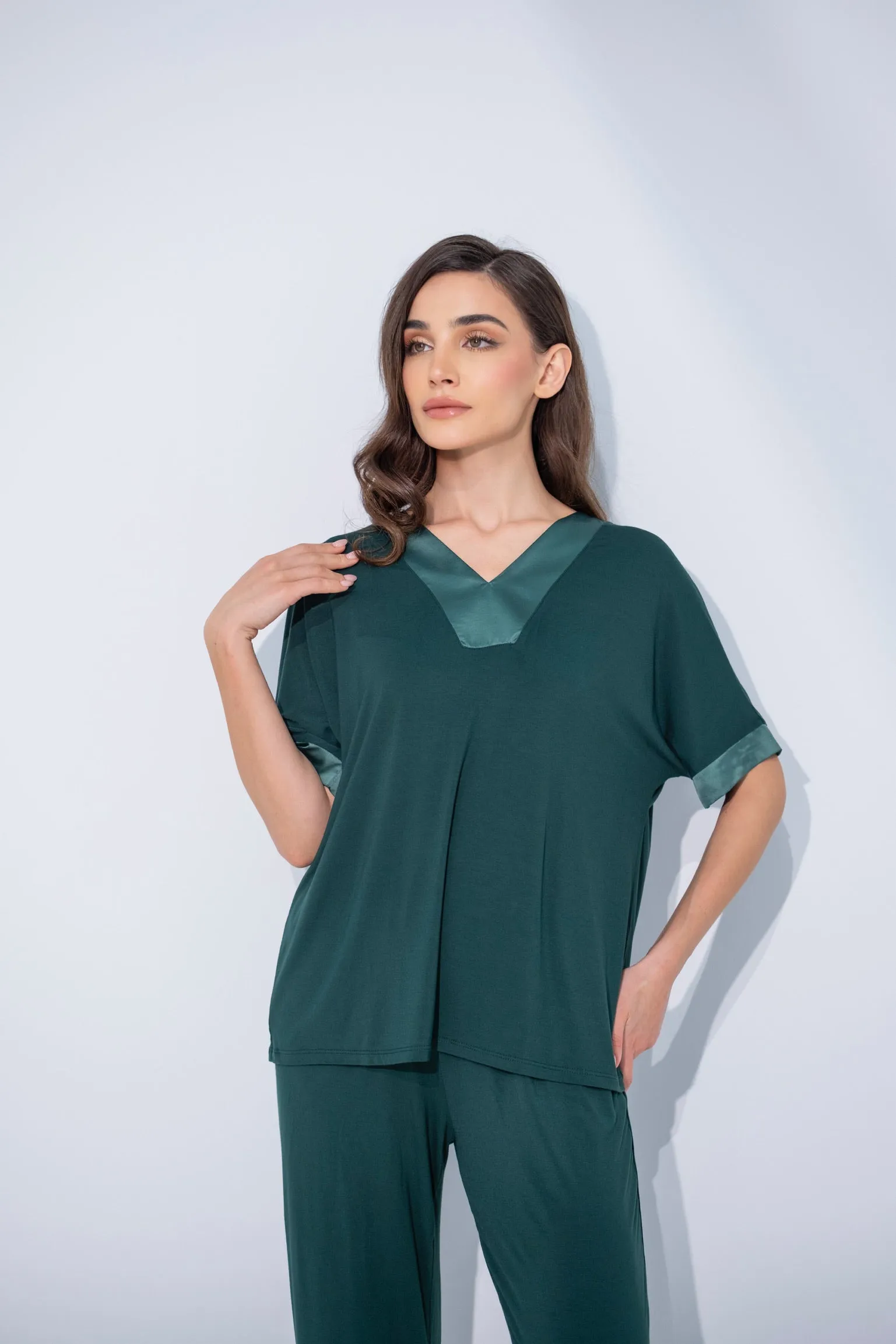 Breeze Pajama set in Forest
