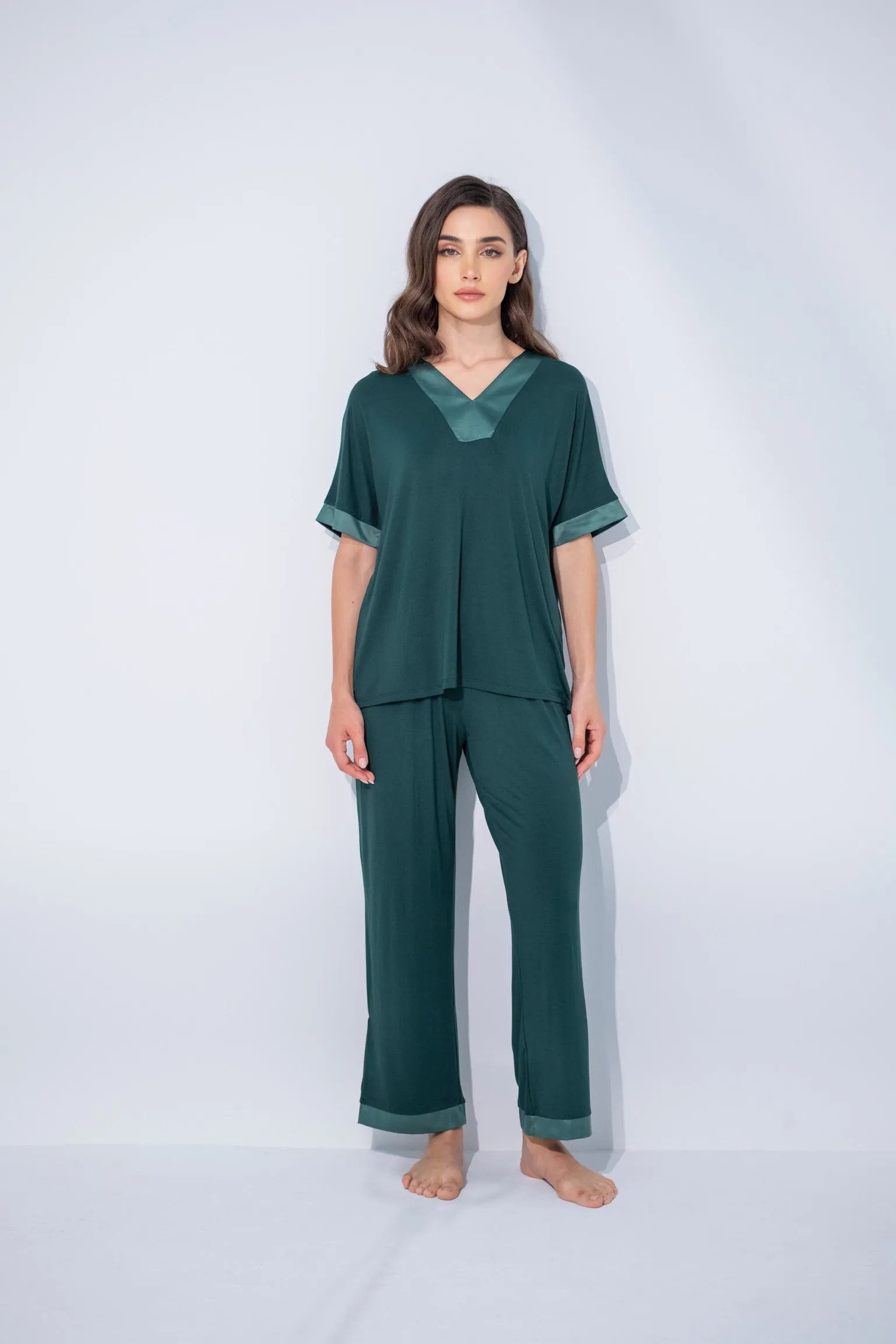 Breeze Pajama set in Forest