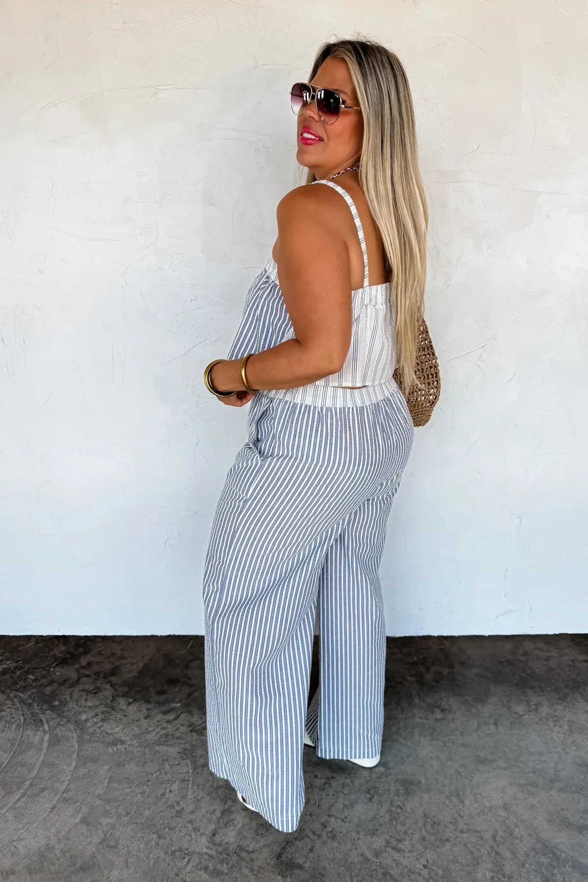 CLOSED PREORDER: Seersucker Pant Set