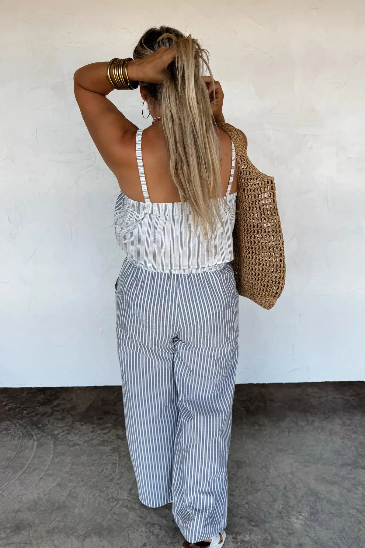 CLOSED PREORDER: Seersucker Pant Set