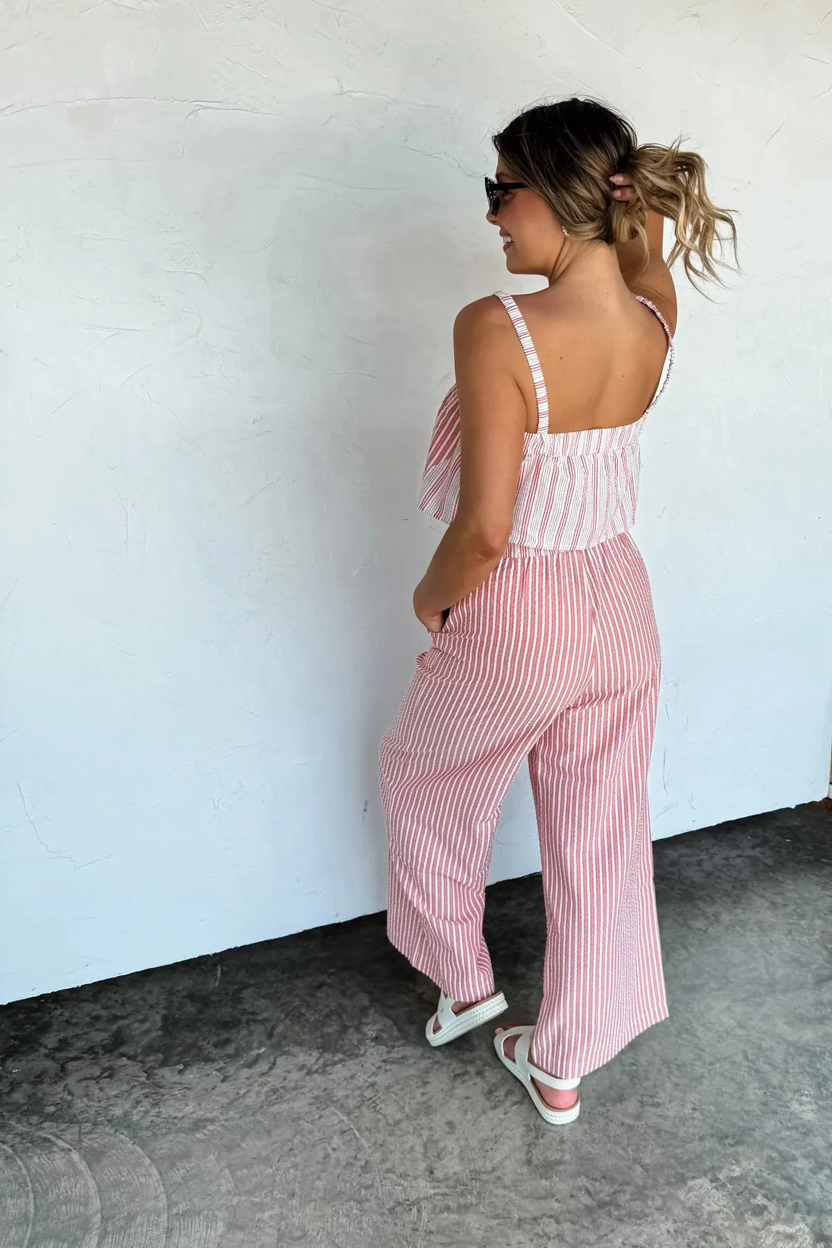 CLOSED PREORDER: Seersucker Pant Set