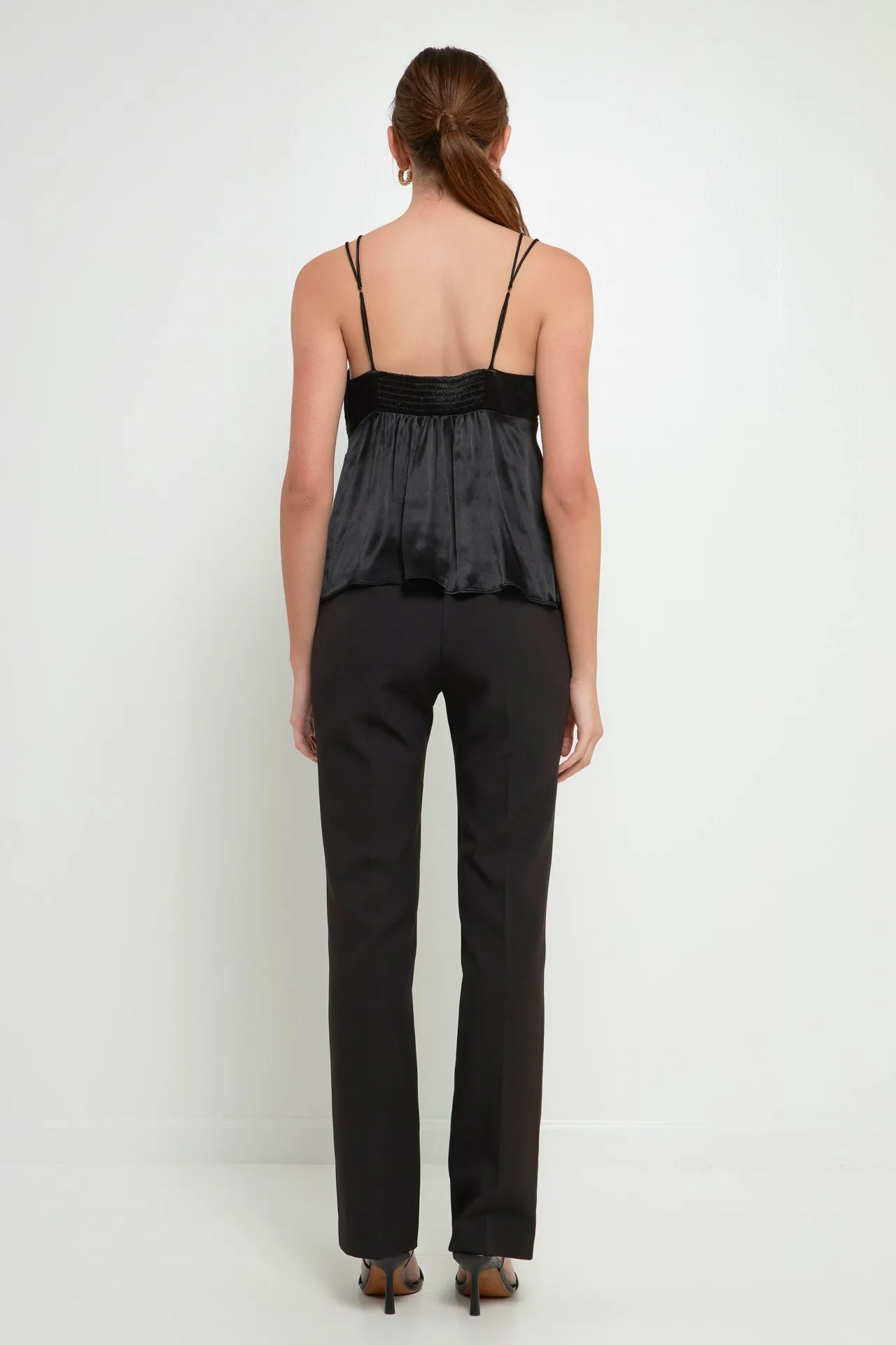 Endless Rose - Double Strap Satin Top