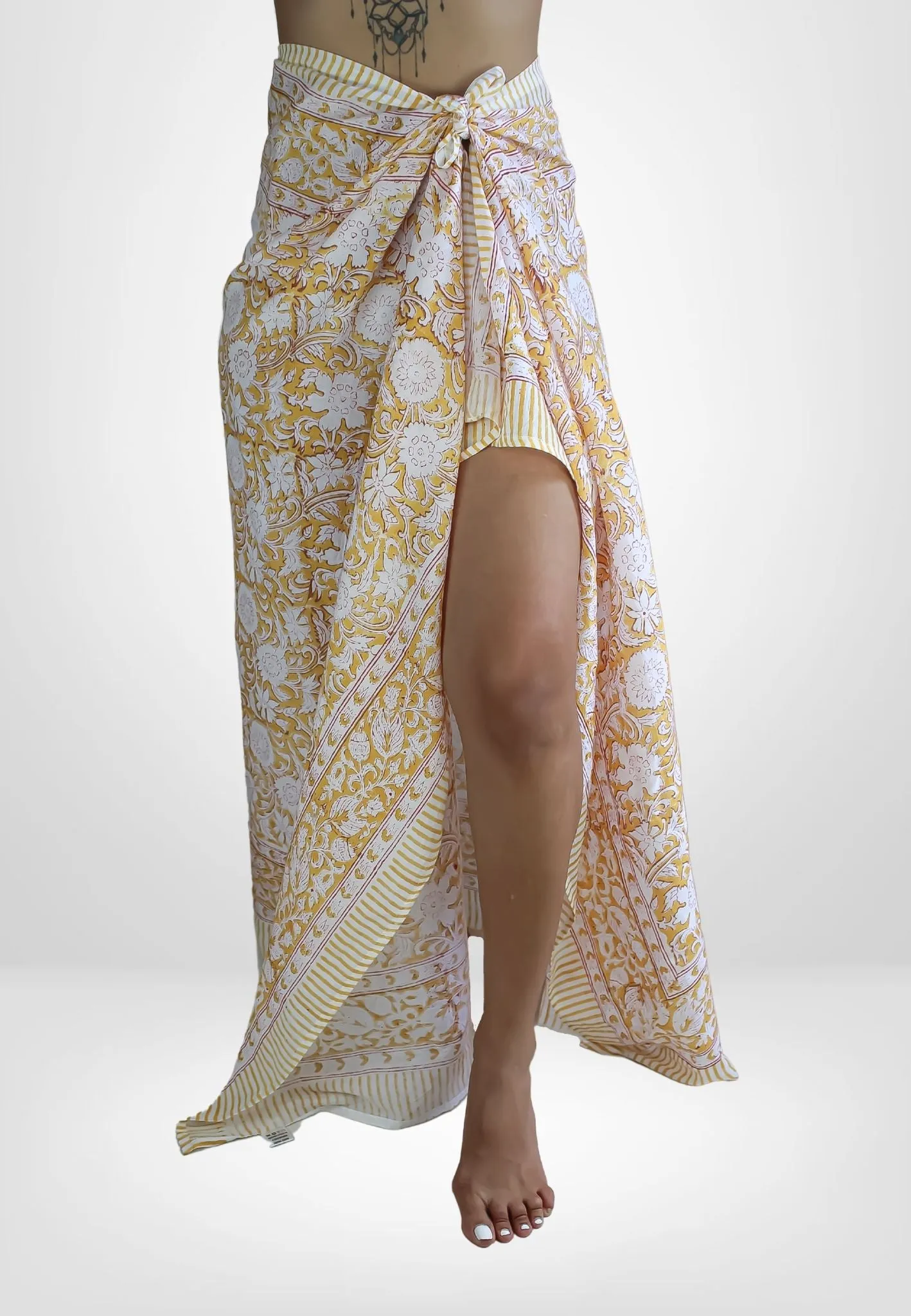 Flower Hour Beach Wrap