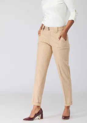 Hudson Pinstripe Pants