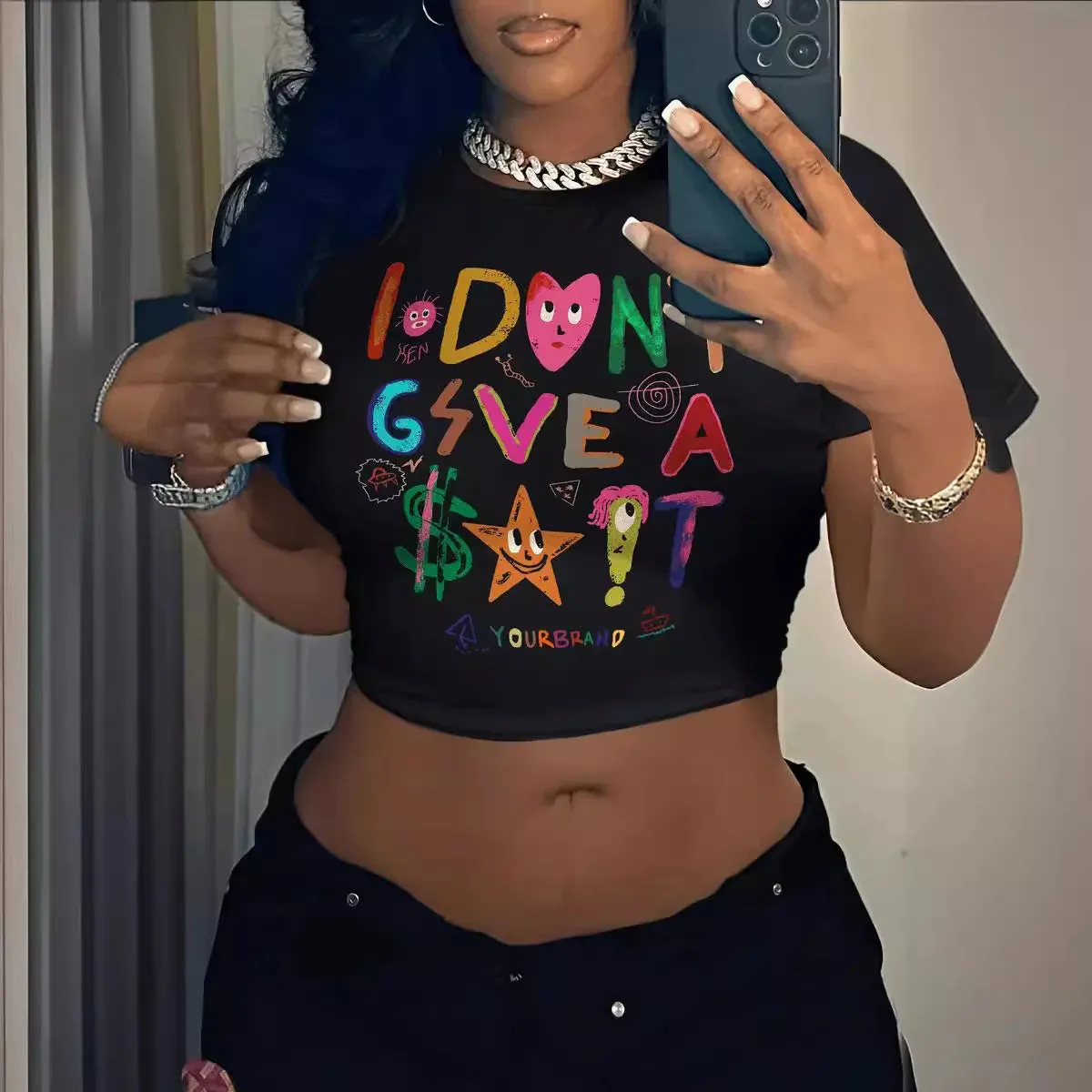 Inara Y2K Cropped Tank Tops Tees