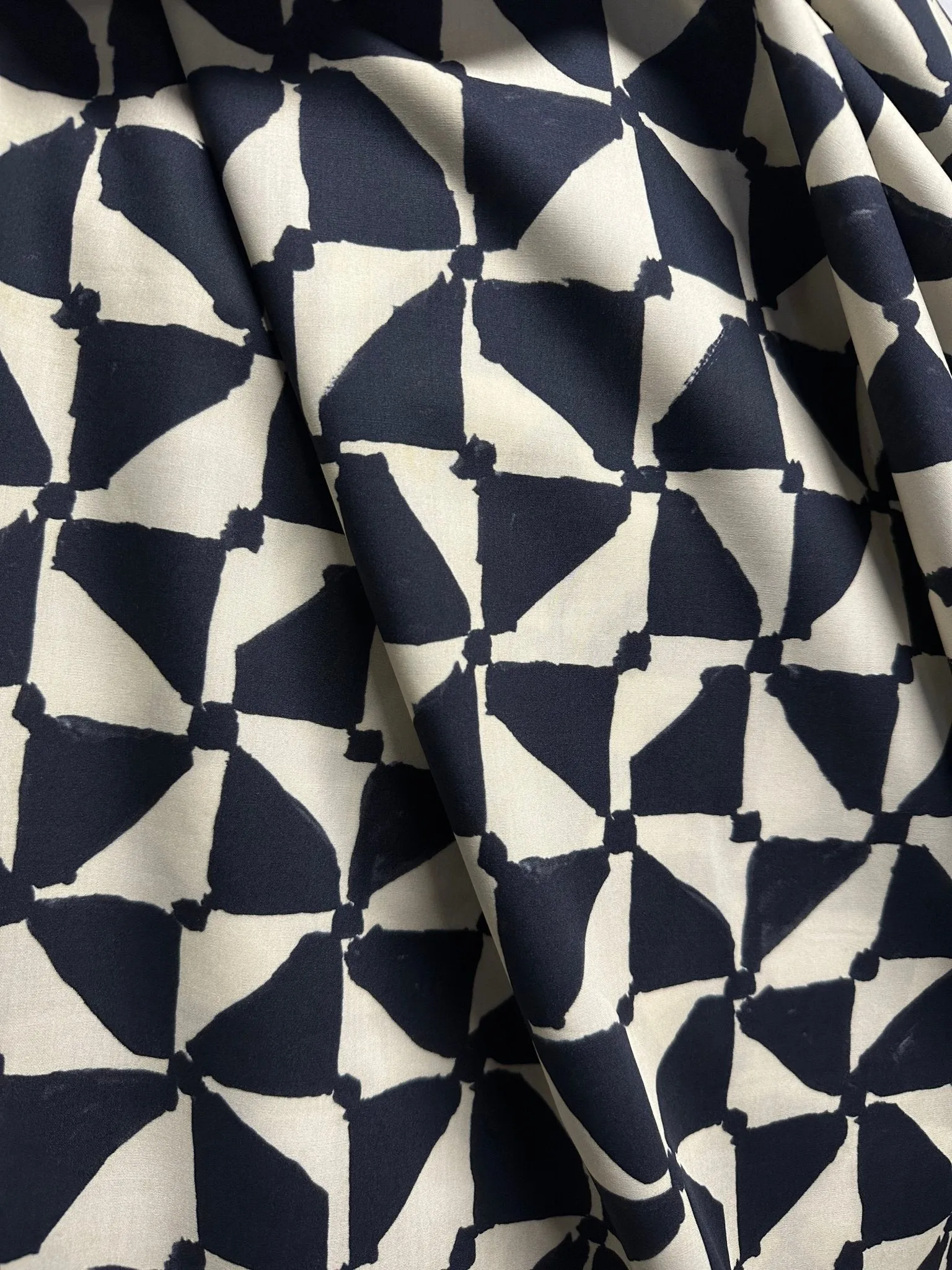 Italian Check Print Cotton