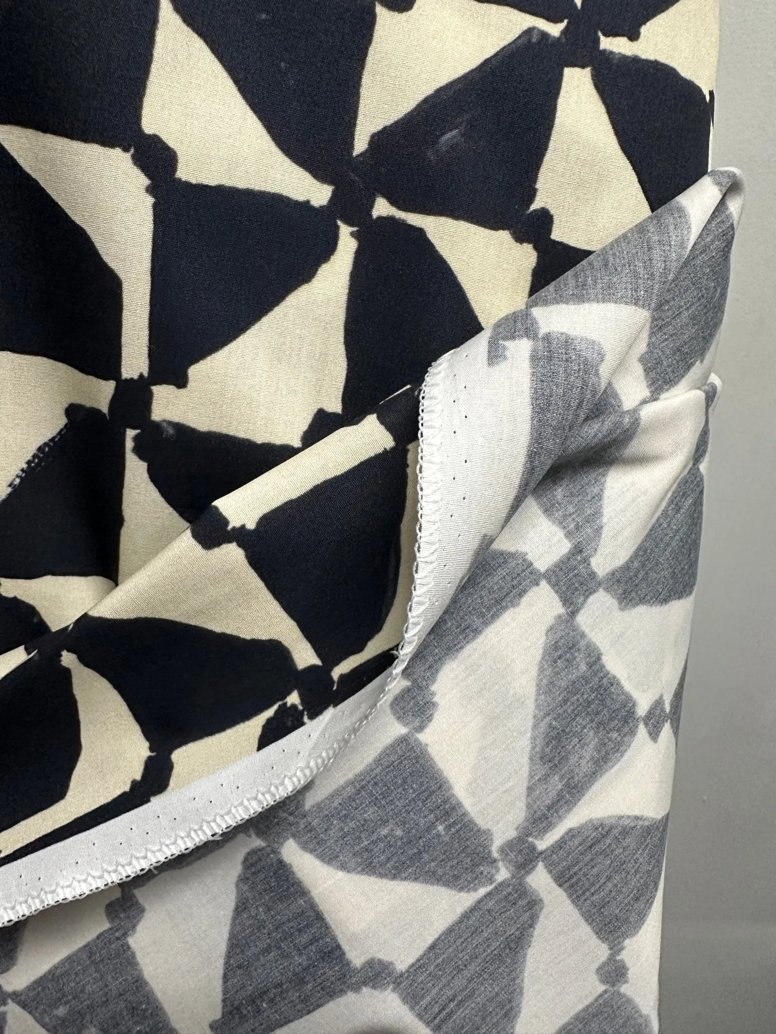 Italian Check Print Cotton
