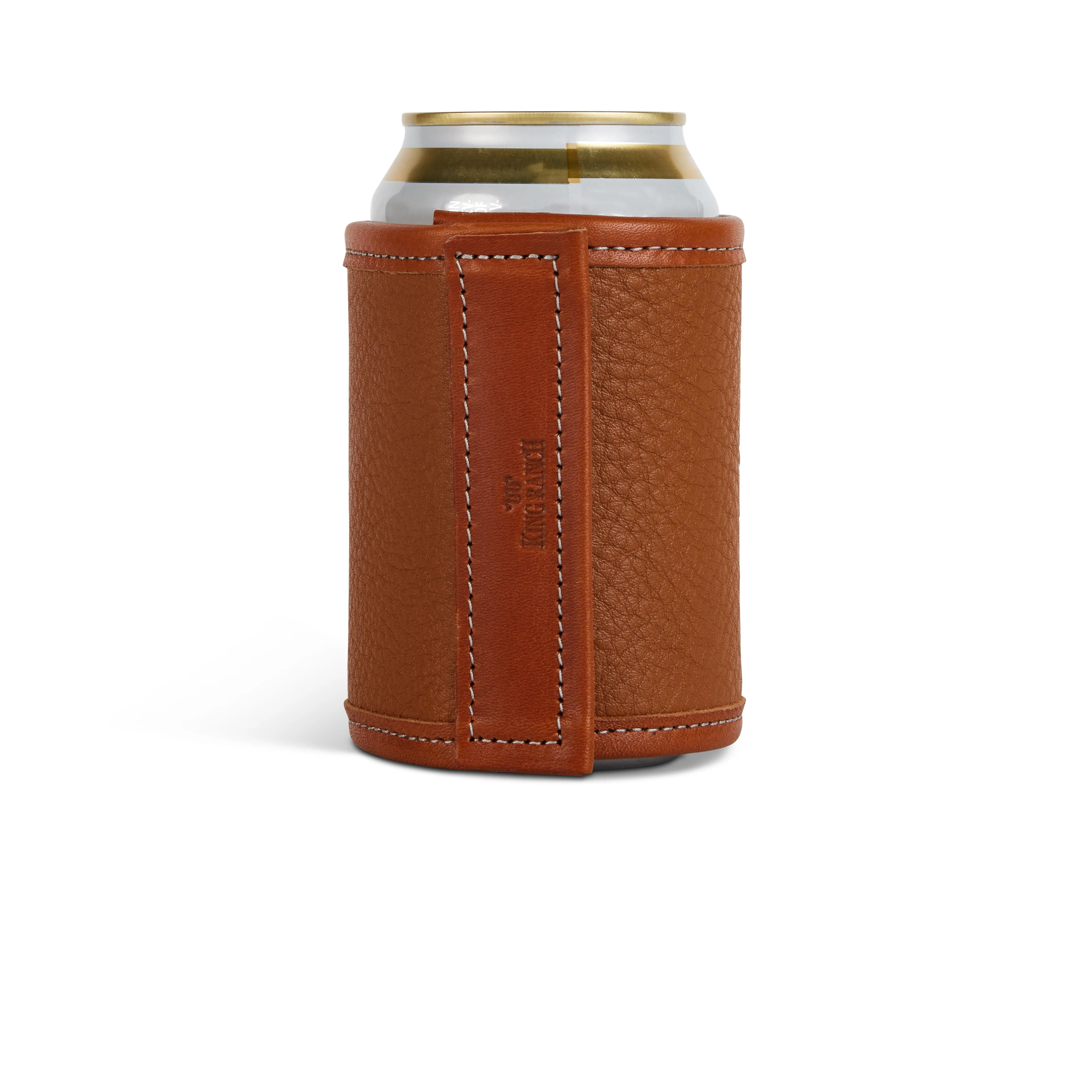 King Ranch Leather Can Holder