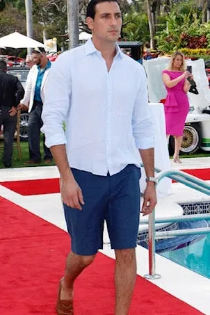 Linen Bermuda Short