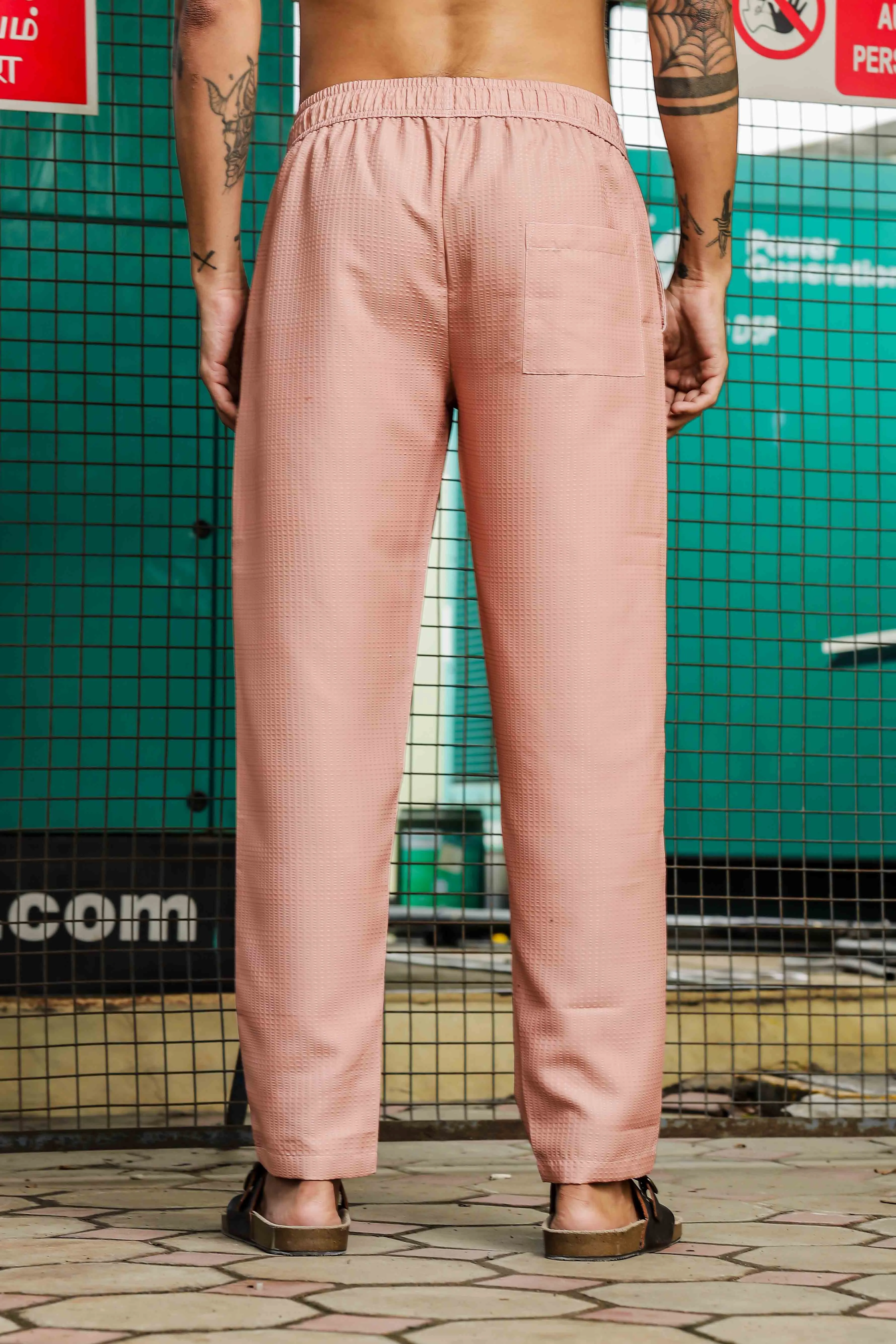 Peach Relaxed Fit All Day Pants