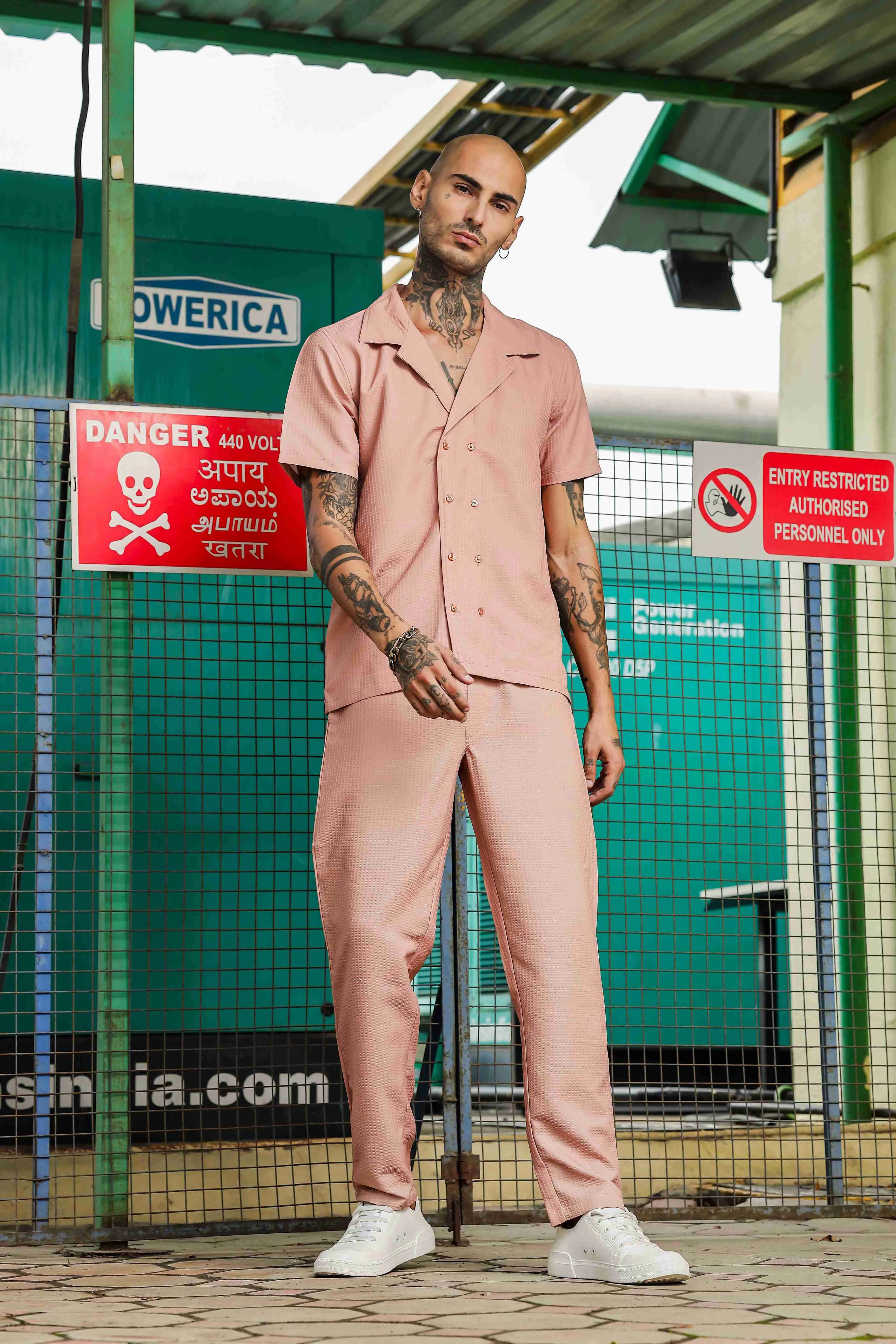 Peach Relaxed Fit All Day Pants