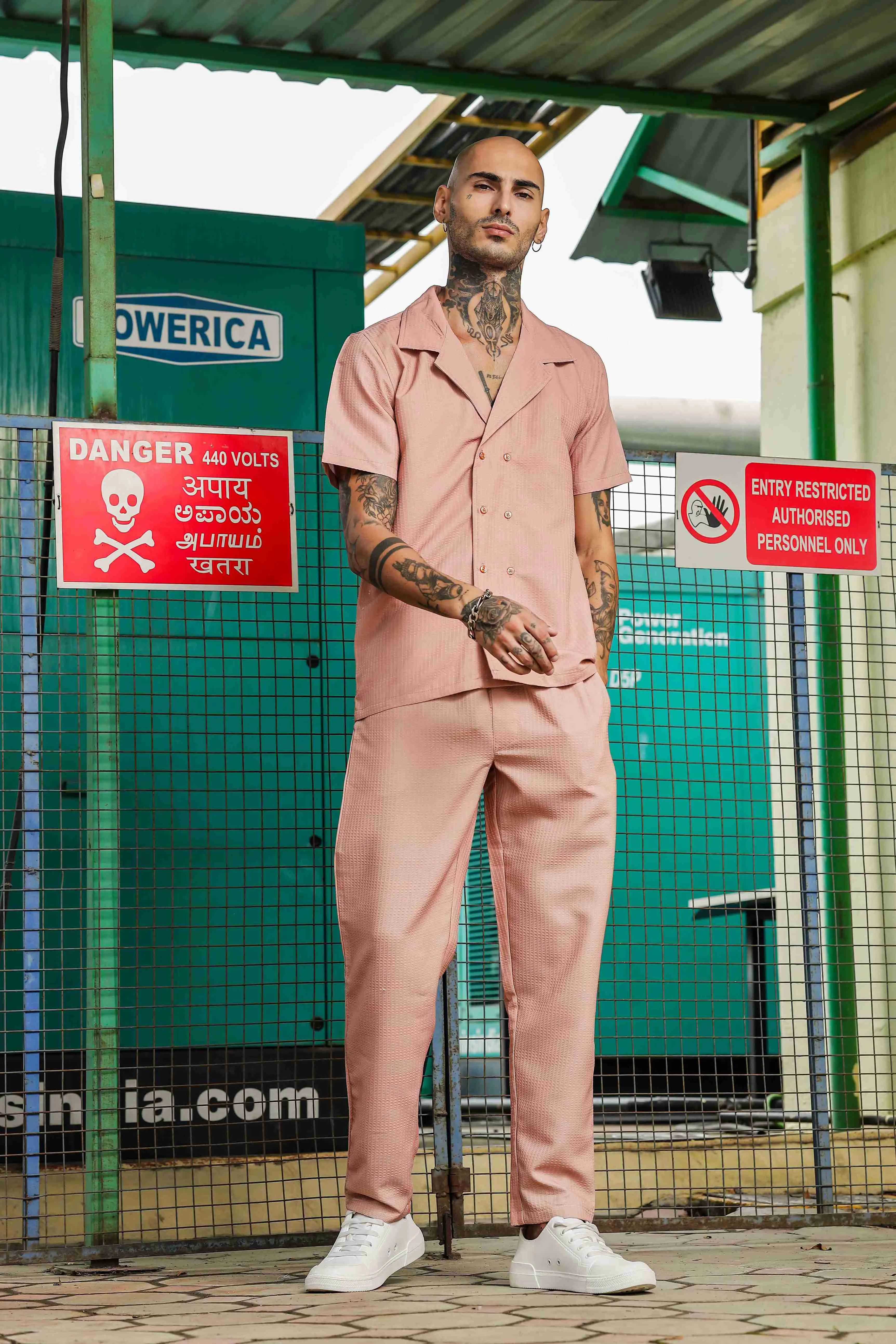 Peach Relaxed Fit All Day Pants