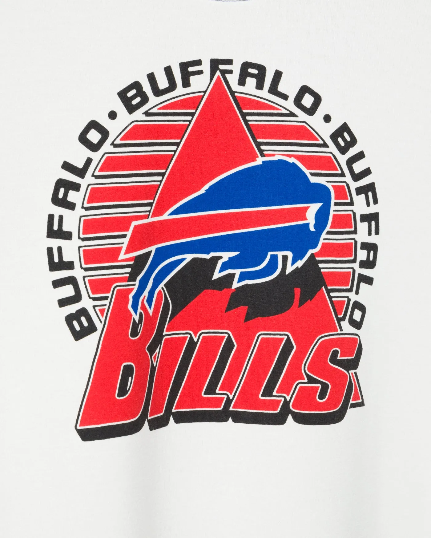 Women's Buffalo Bills Color Block Crop Tee