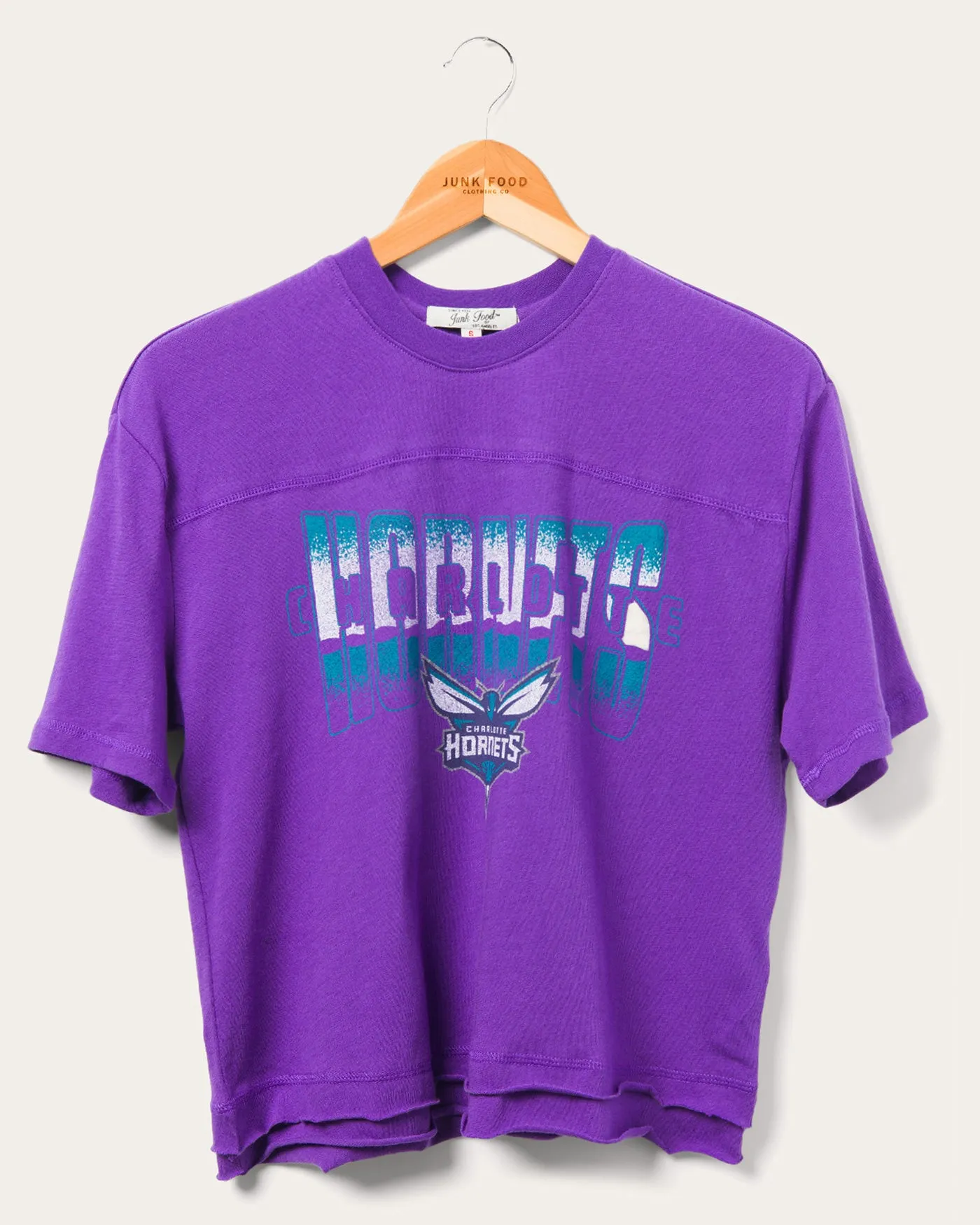 Women's Hornets Courtside Cropped Tee